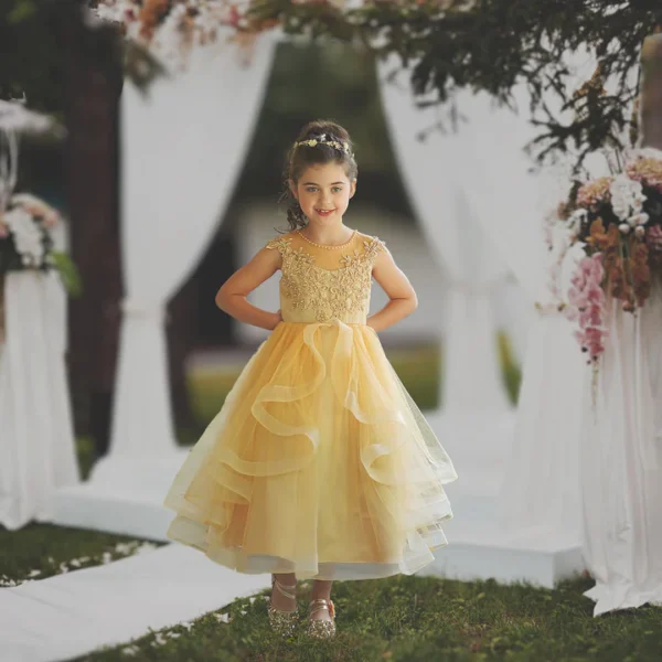 Yellow KIDS GIRLS DRESSES