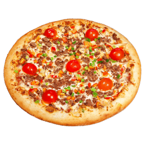 Beef BBQ Pizza